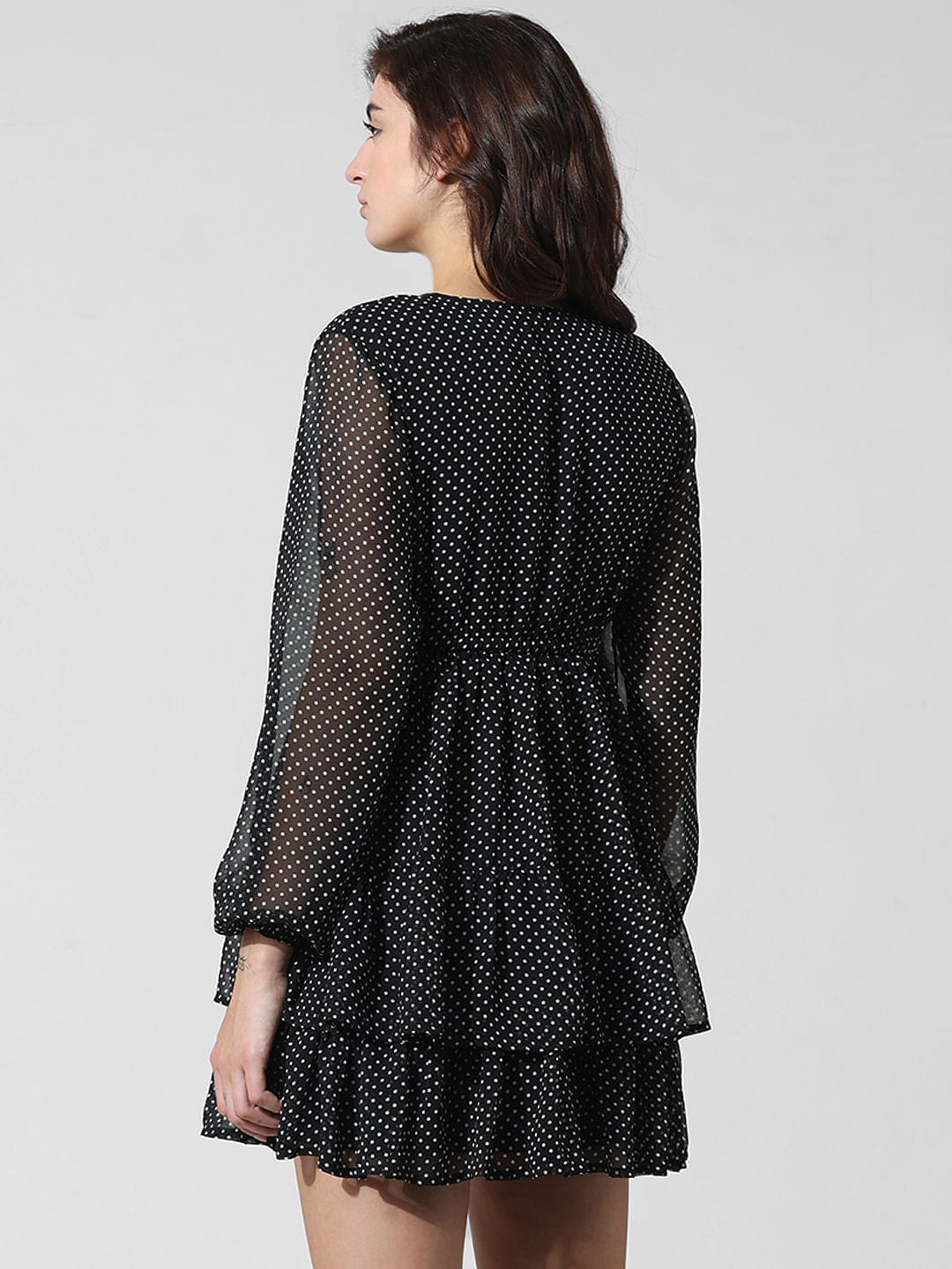 Black Polka Dot Dress