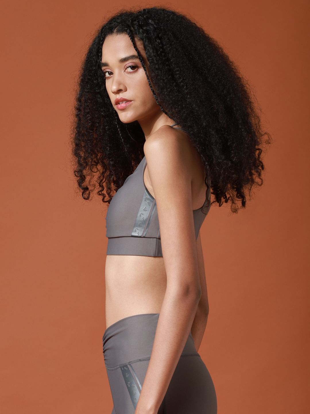 Dark Grey Co-Ord Sports Bra