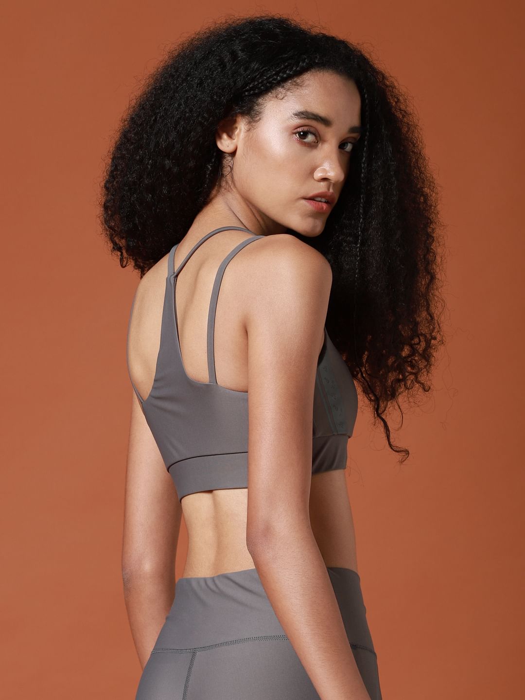 Dark Grey Co-Ord Sports Bra