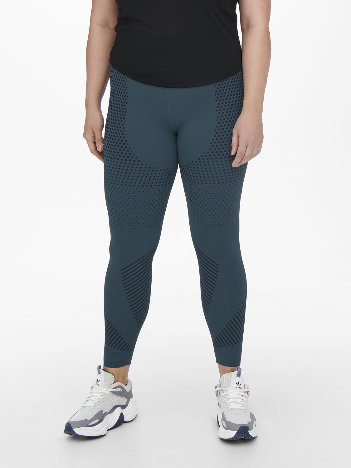 Play Curvy Blue High Rise Training Tights