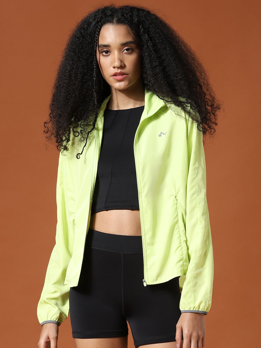 Play Green High Neck Training Jacket