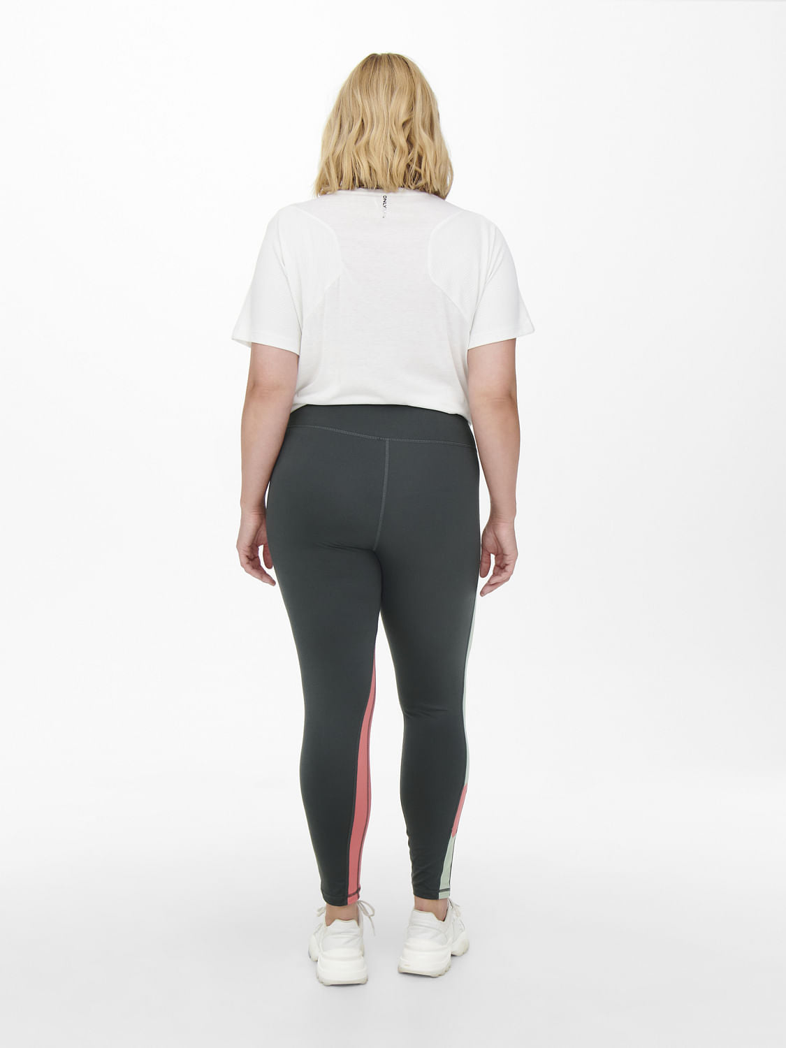 Play Curvy Dark Grey High Rise Training Tights