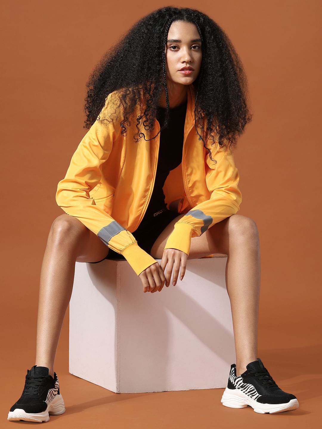 Play Bright Orange Training Jacket