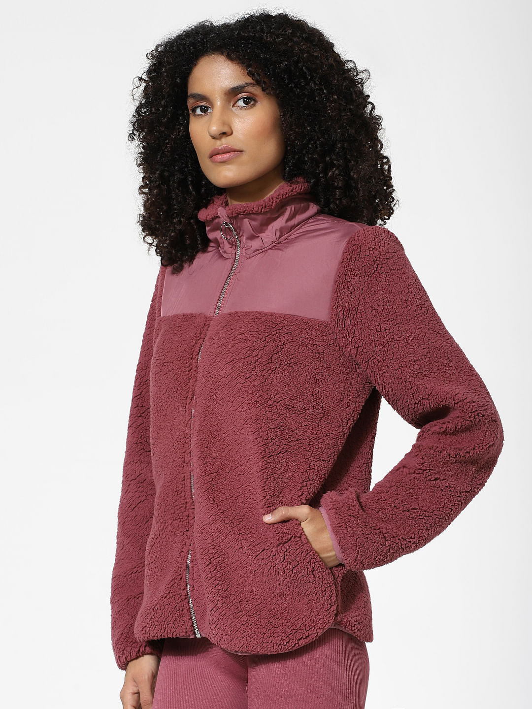 Pink Teddy Sports Jacket