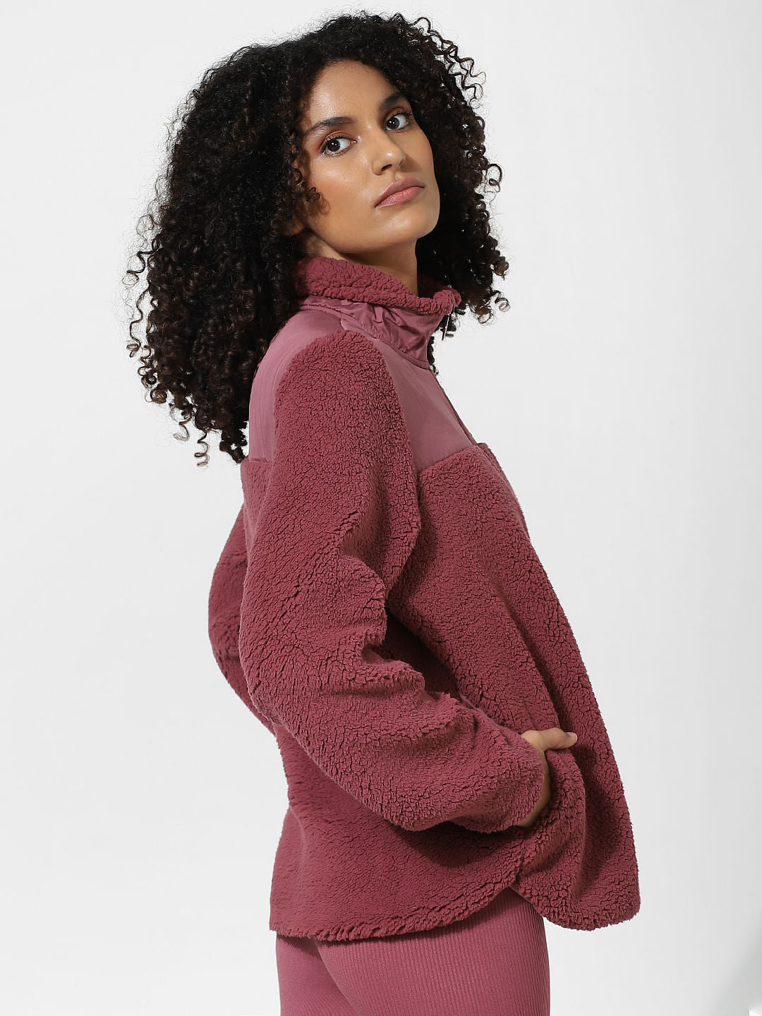 Pink Teddy Sports Jacket