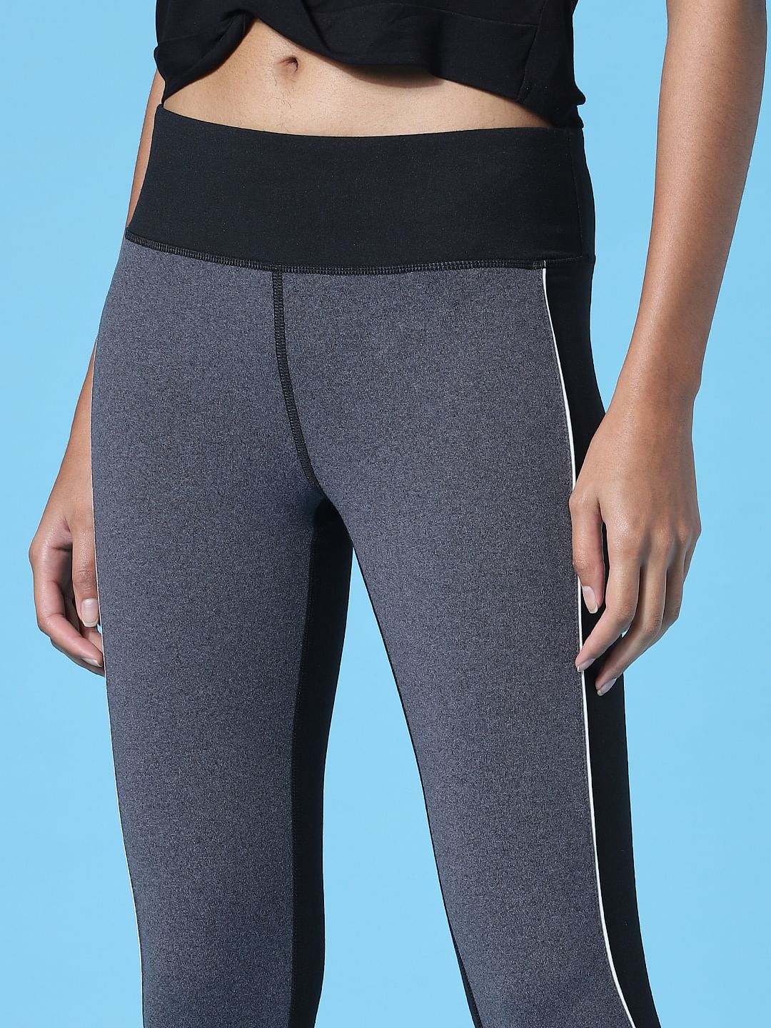 Play Black High Rise Training Tights