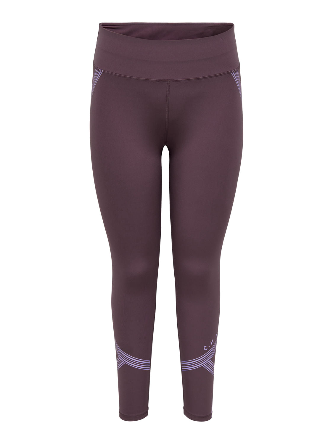 Play Curvy Purple High Rise Training Tights