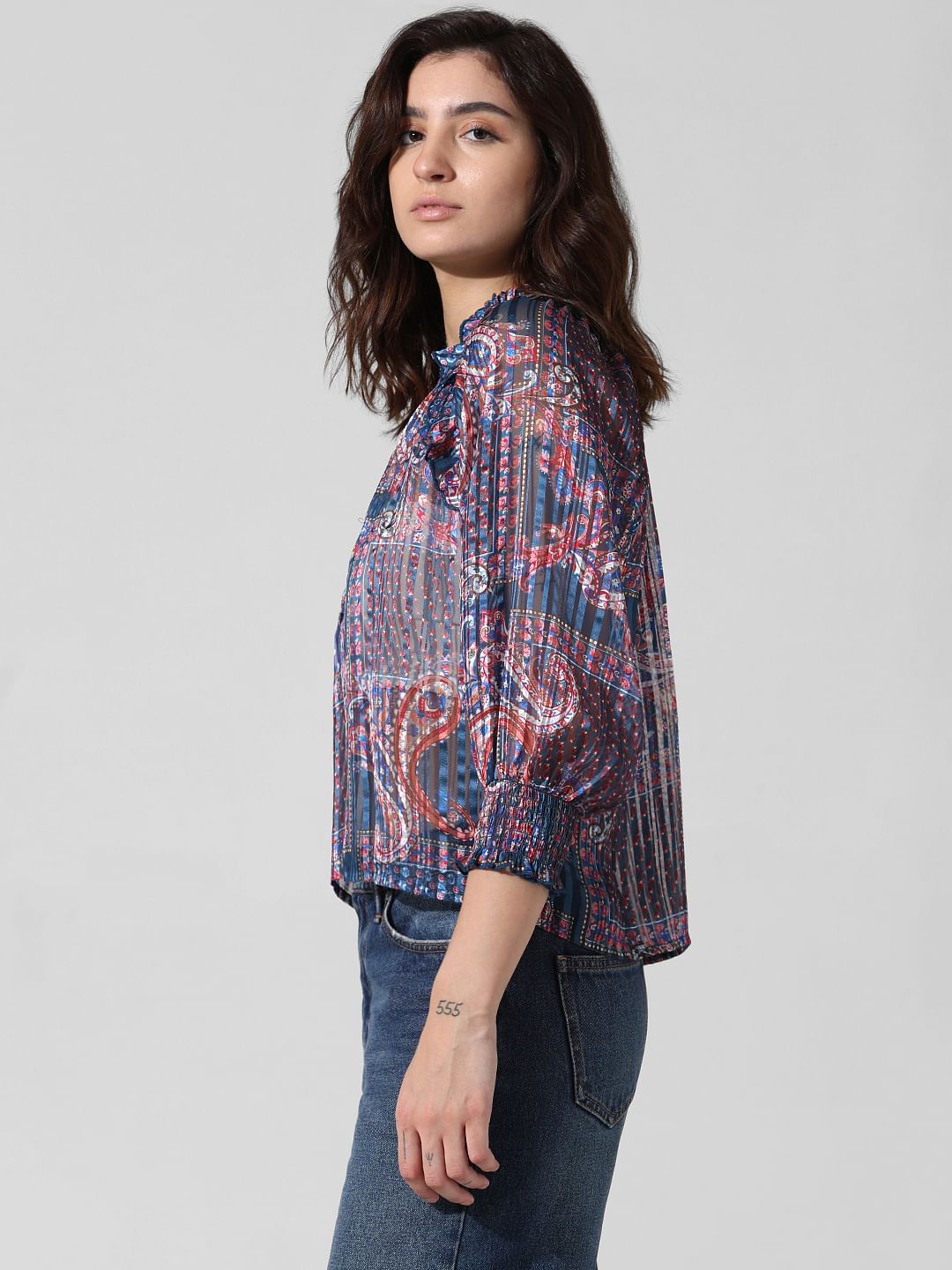 Multi-Colour Printed Top