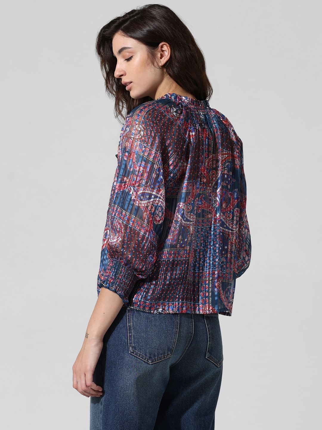 Multi-Colour Printed Top
