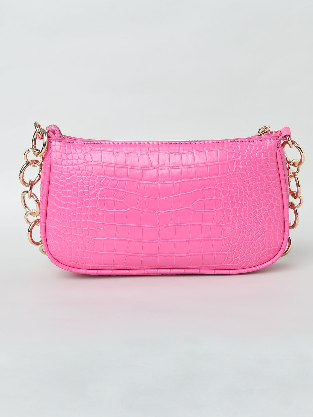 Pink Baguette Bag