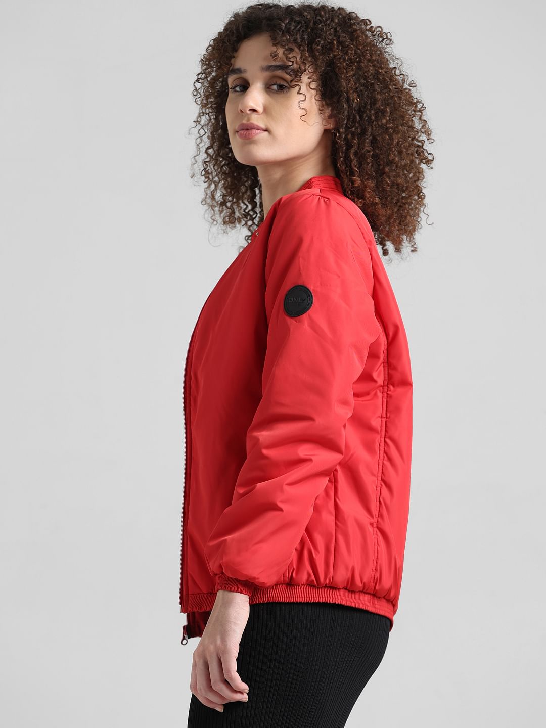 Red Bomber Jacket