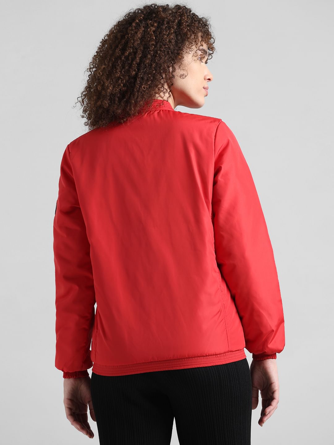 Red Bomber Jacket