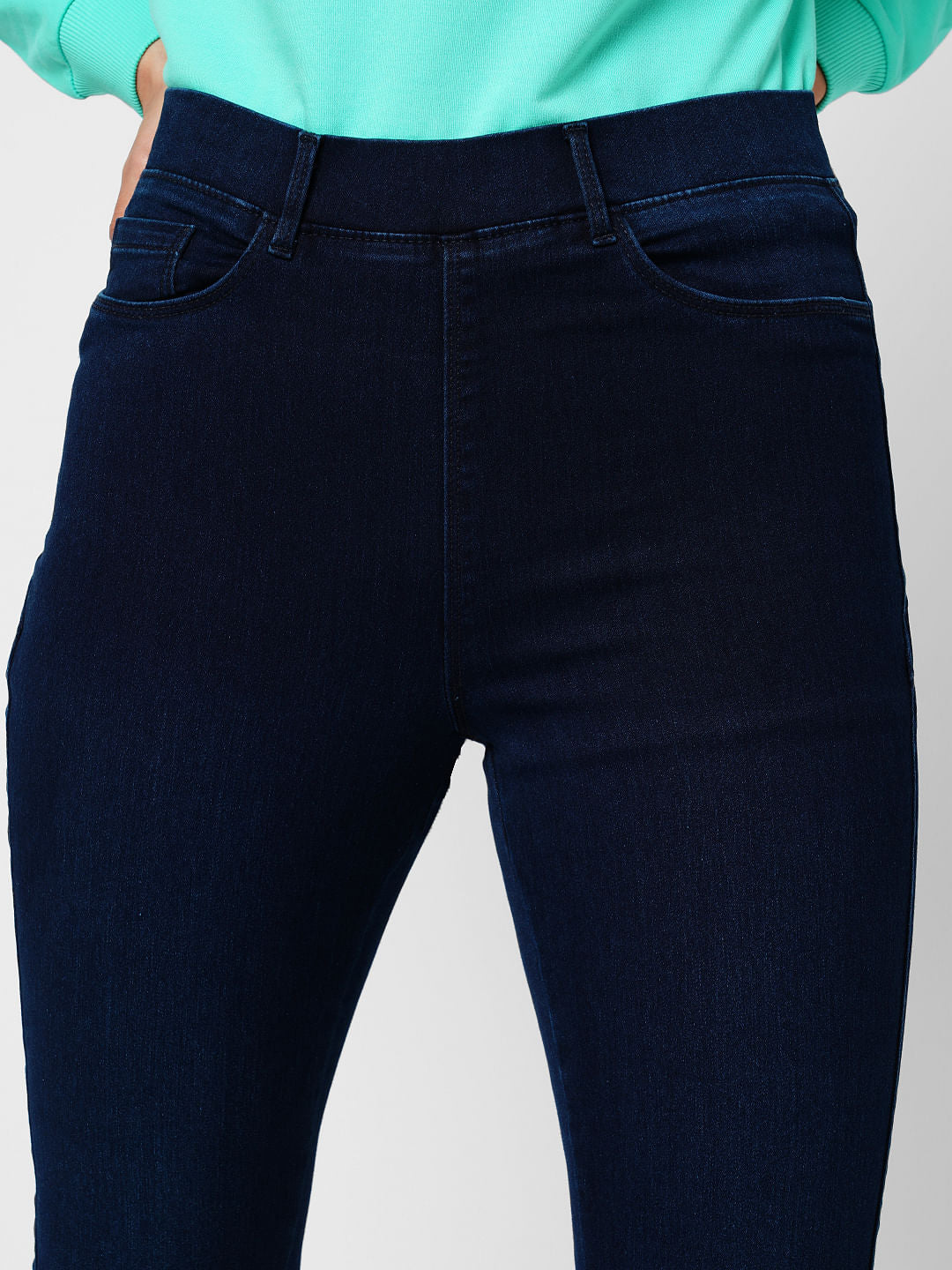 Jdy By Only Dark Blue Super Skinny Denim Jeggings
