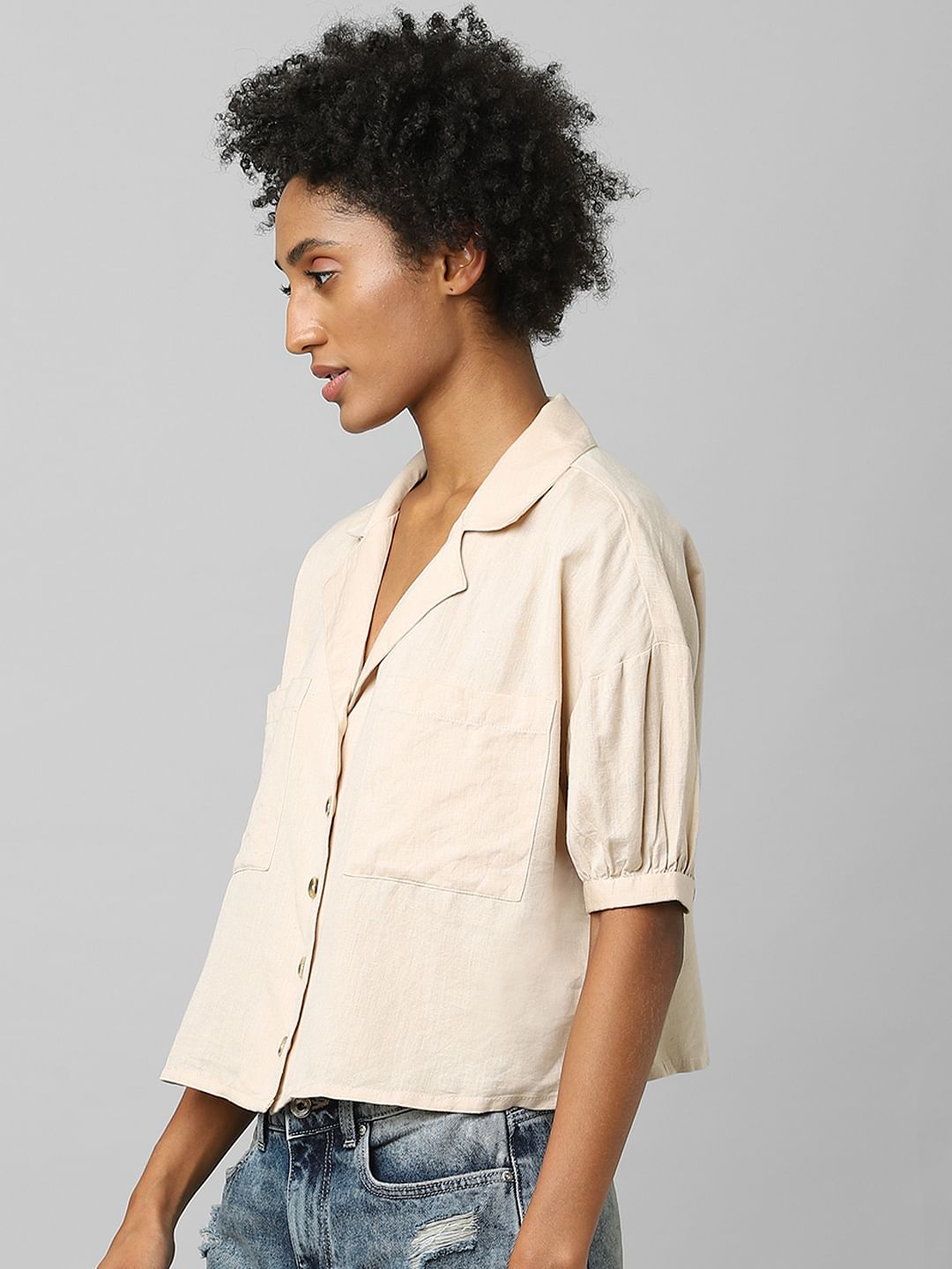 Beige Shirt
