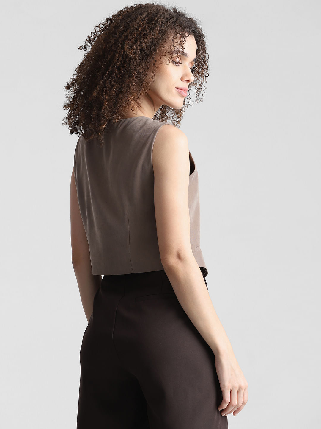 Grey Short Waistcoat