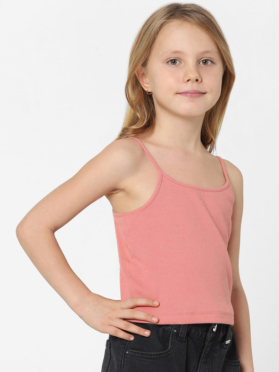 Pink Cropped Singlet