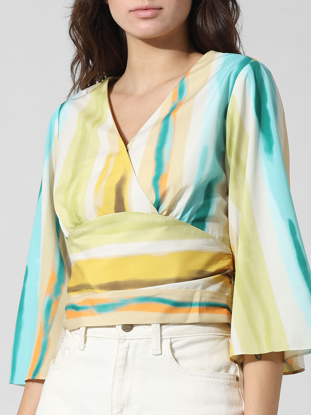 Multi-Colour Printed Top