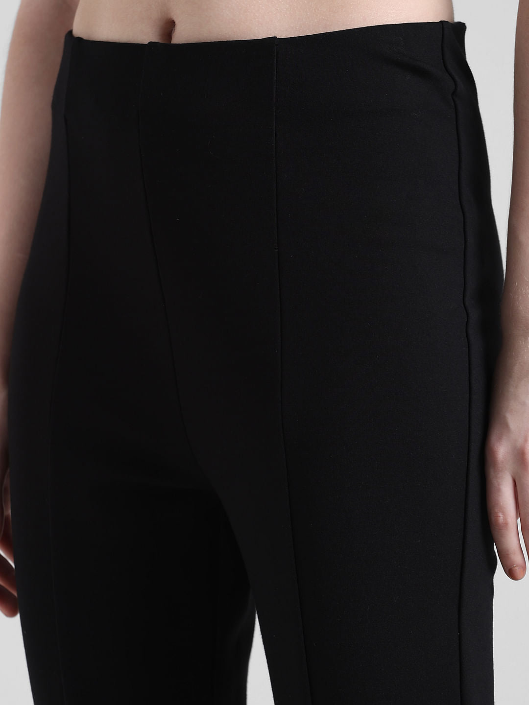 Black High Rise Skinny Fit Leggings