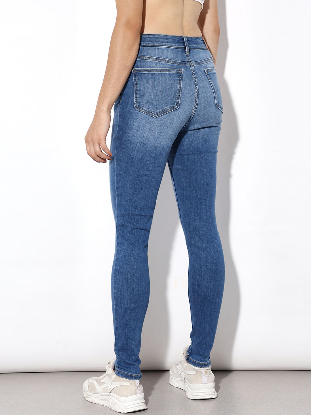 Light Blue Skinny Fit Jeans