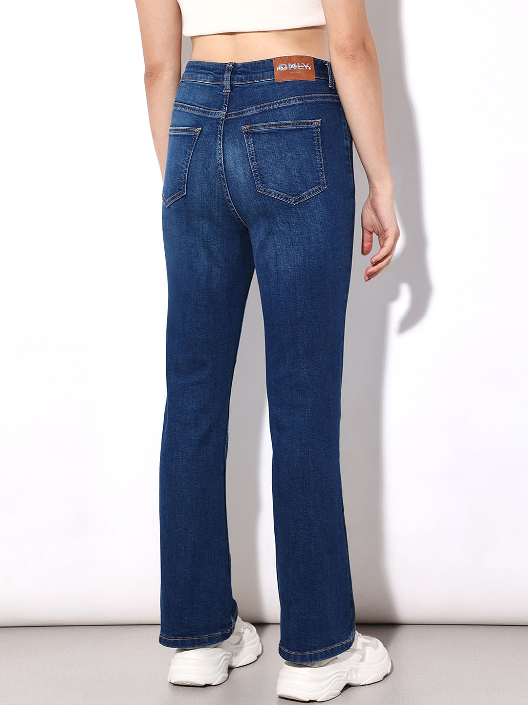 Blue High Rise Paola Flared Jeans