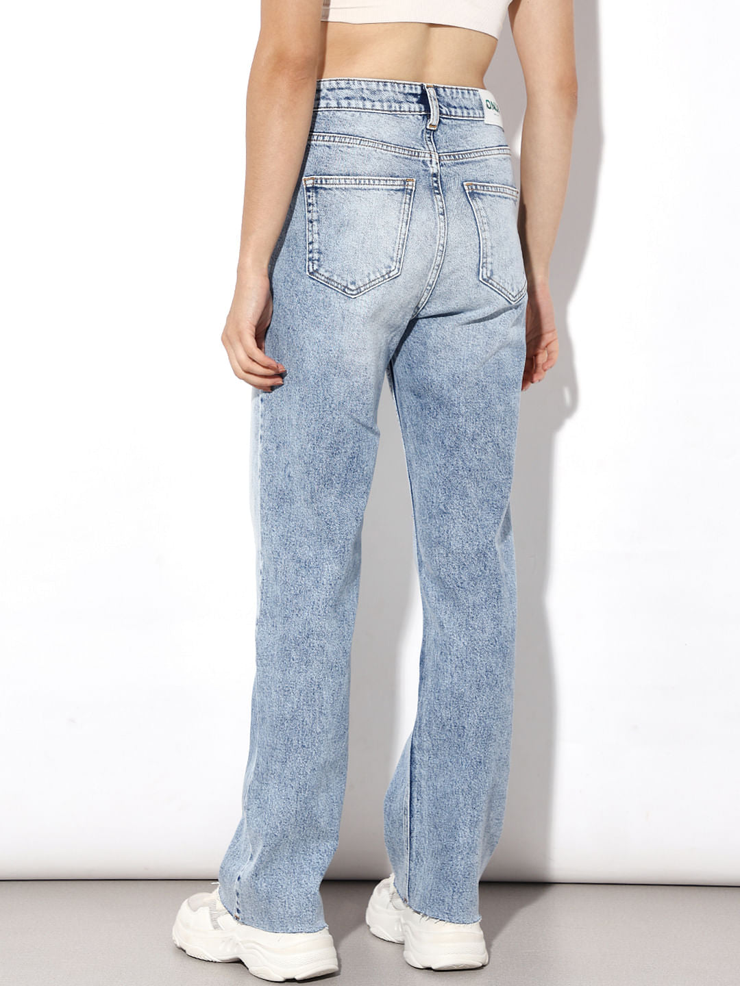 Blue Straight Fit Jeans