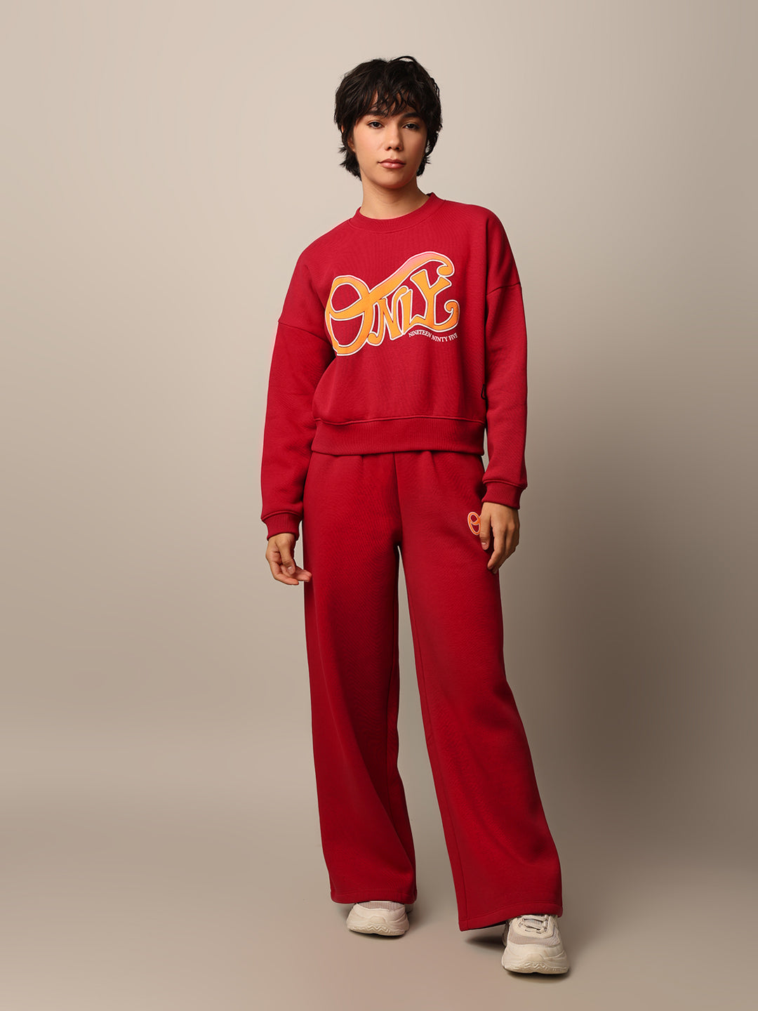 Red Printed Co-ord Set