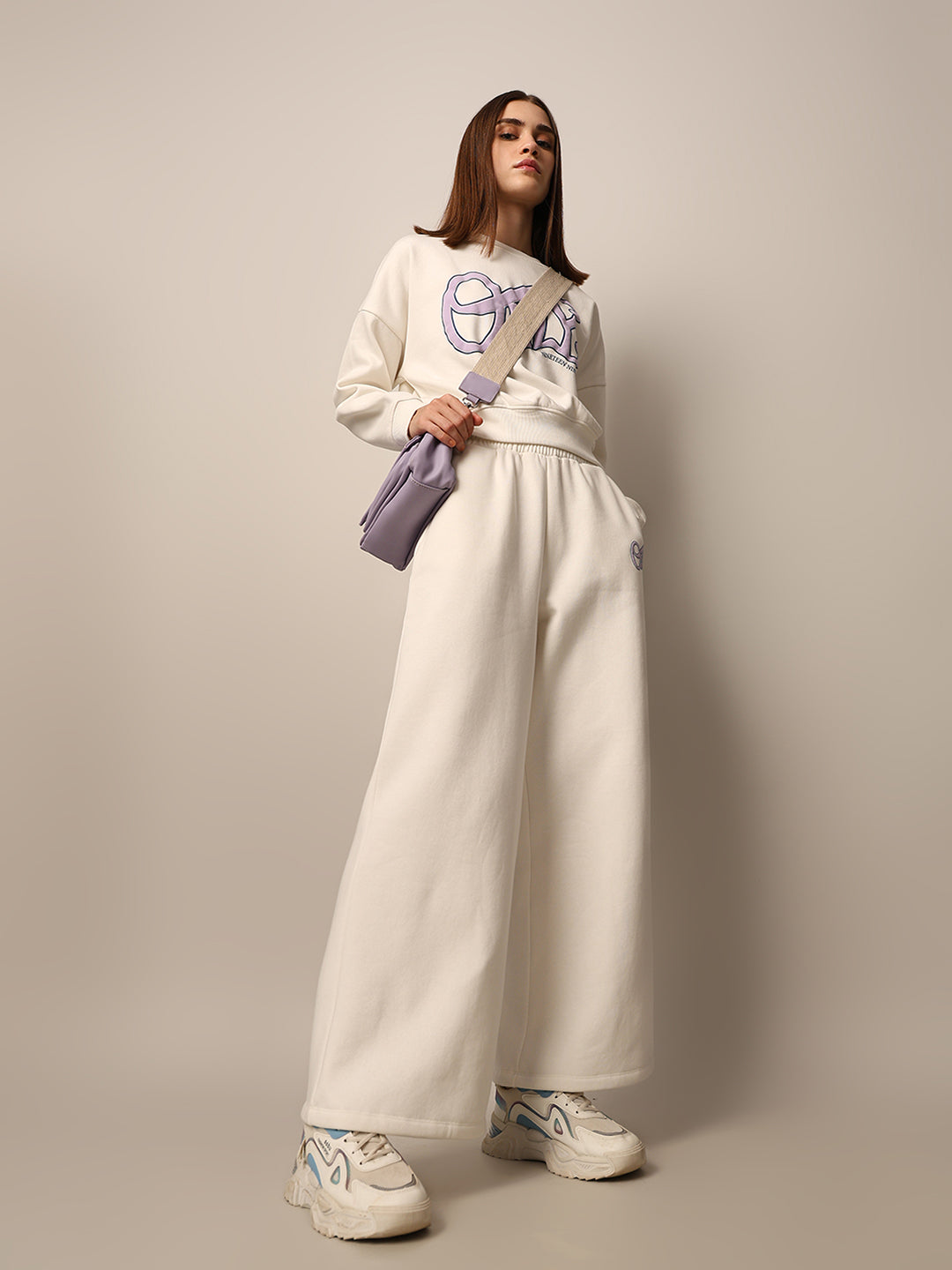 White Printed Co-ord Set