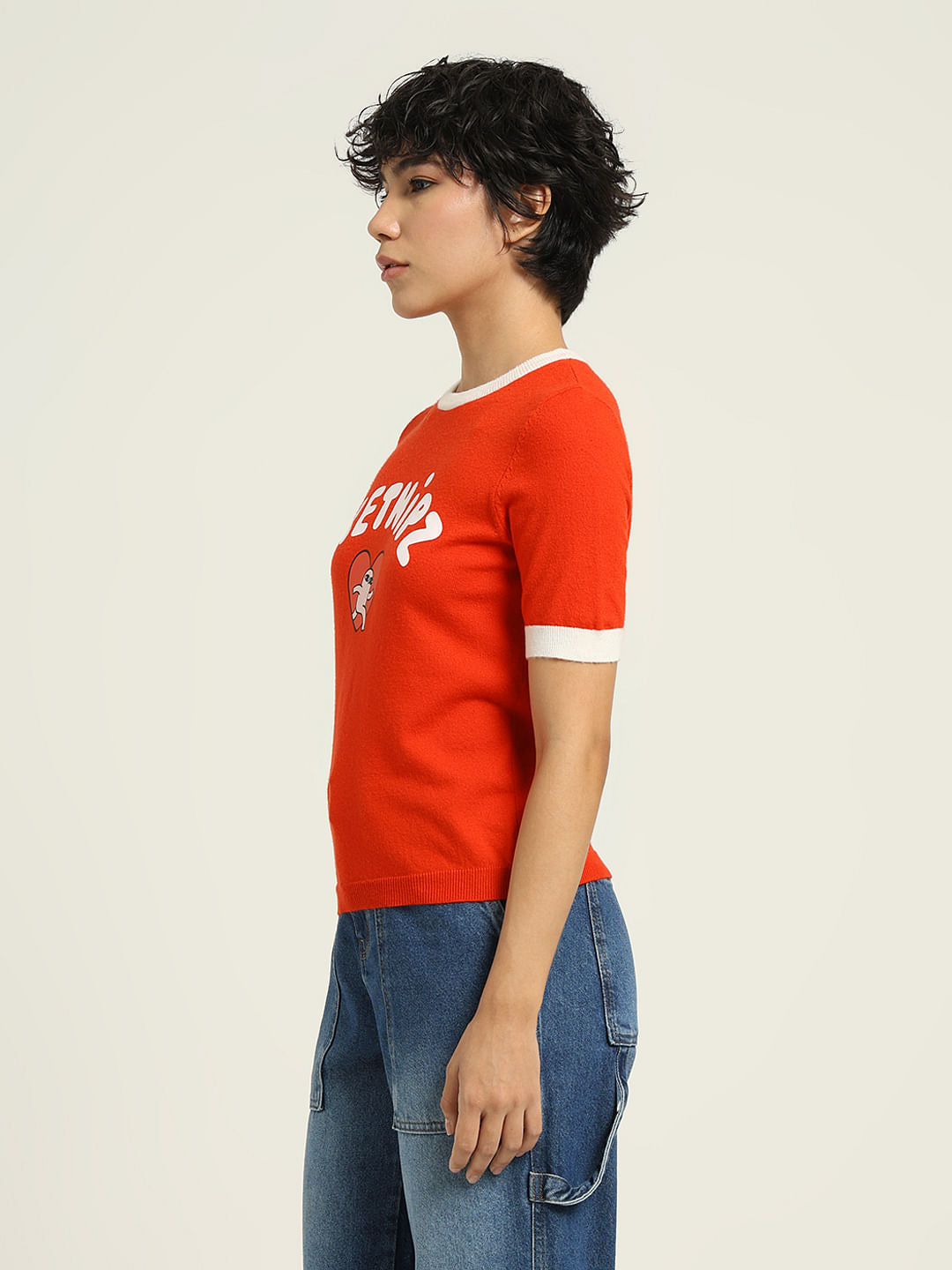 Ketnipz Red Fitted Pullover