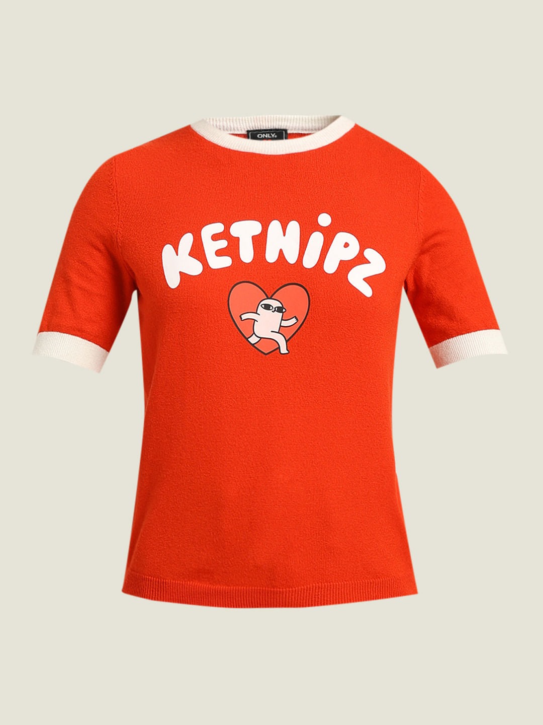 Ketnipz Red Fitted Pullover