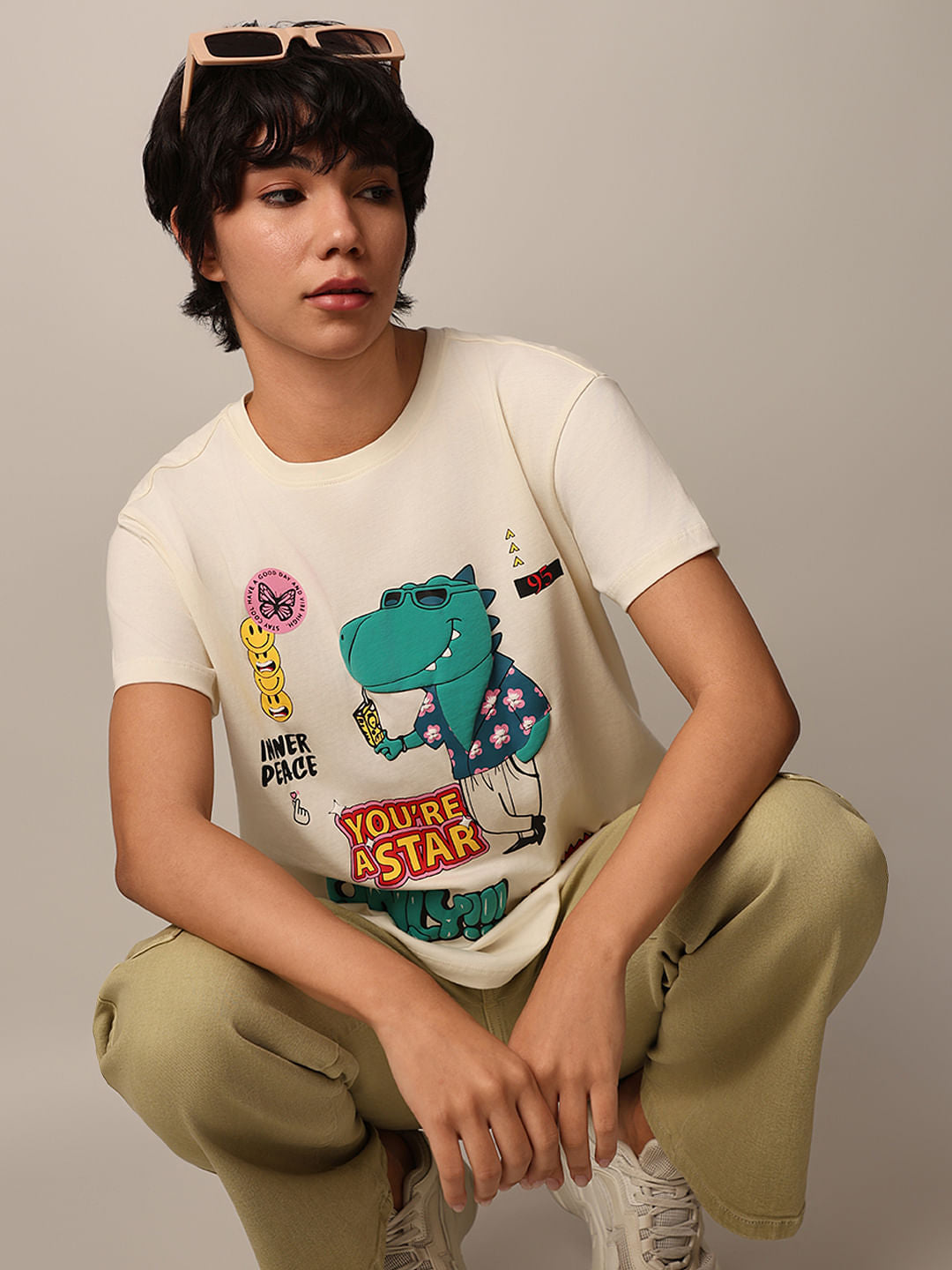 Off-White Graphic Print T-Shirt