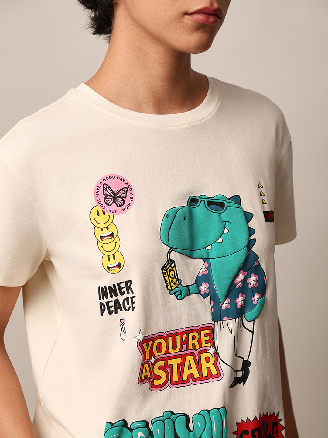 Off-White Graphic Print T-Shirt
