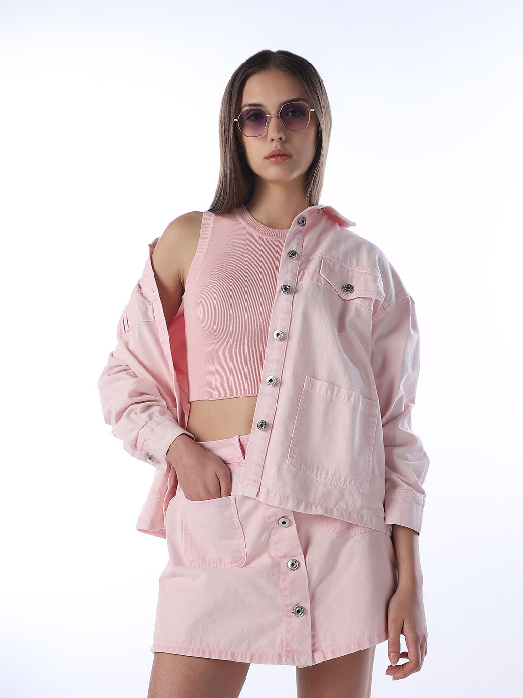 Fitted Knit Slim Fit Top