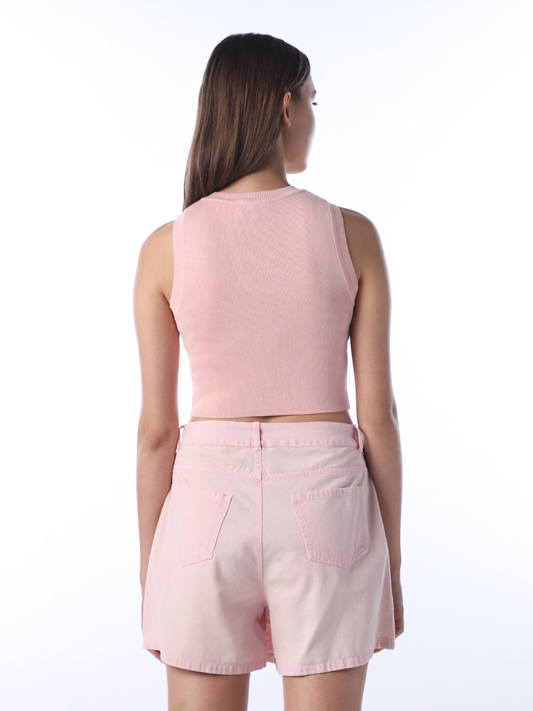 Fitted Knit Slim Fit Top