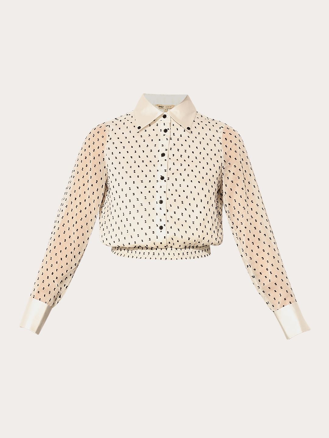 White Embroidered Shirt