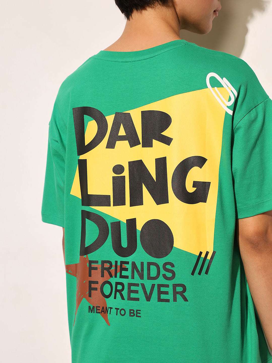 Green Graphic Print T-Shirt