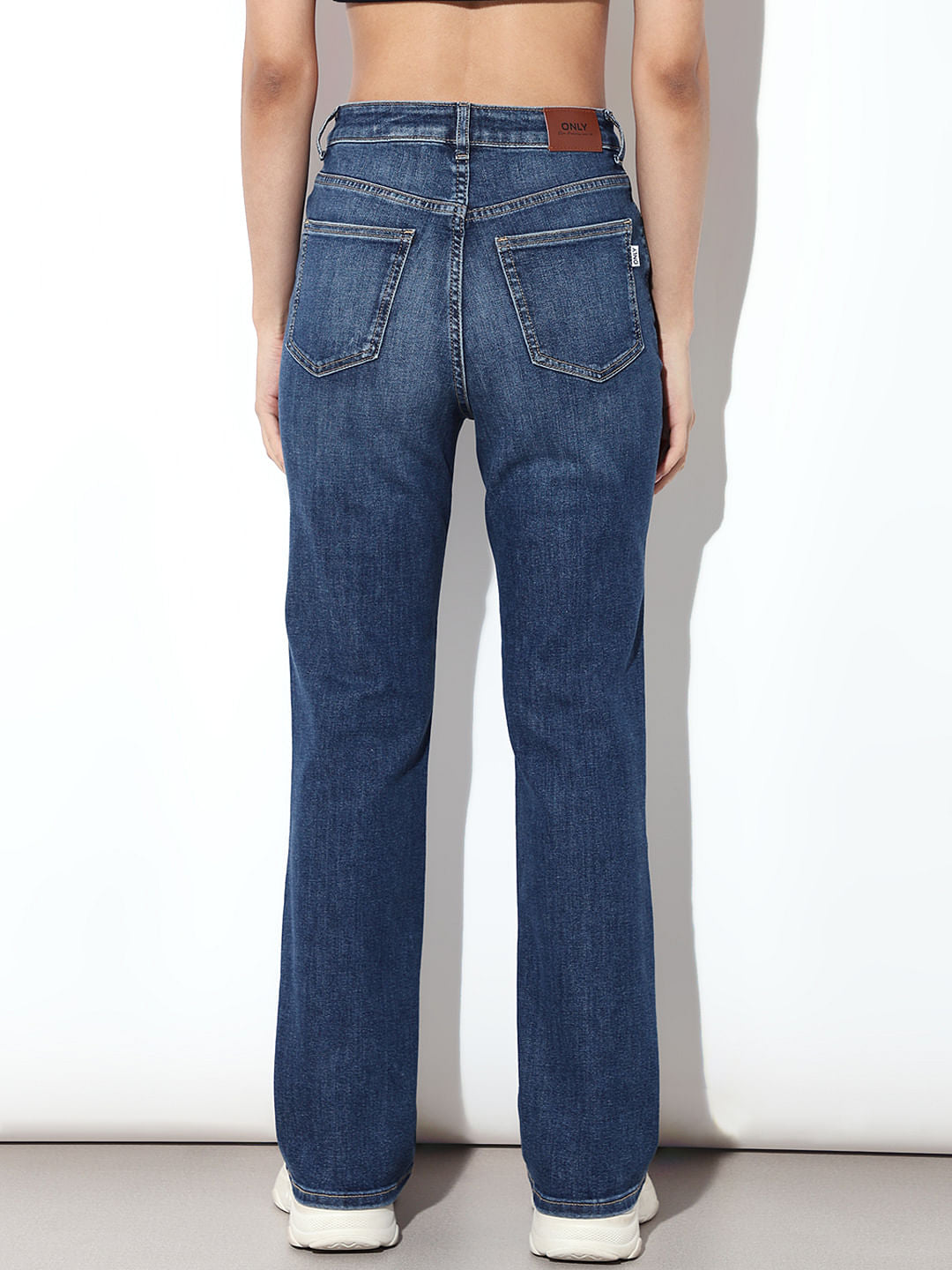 Dark Blue High Rise Paola Flared Jeans