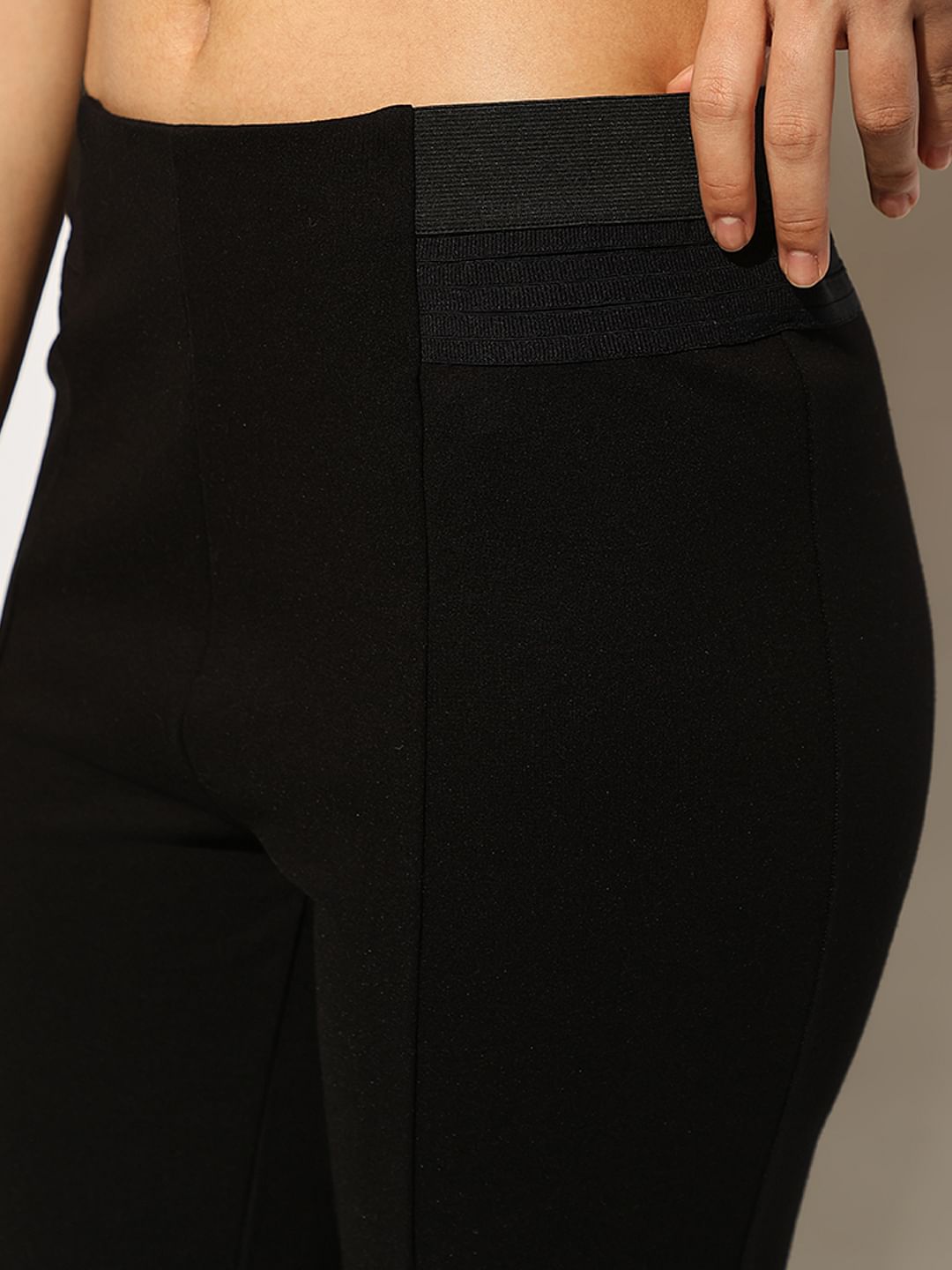 Black High Rise Leggings