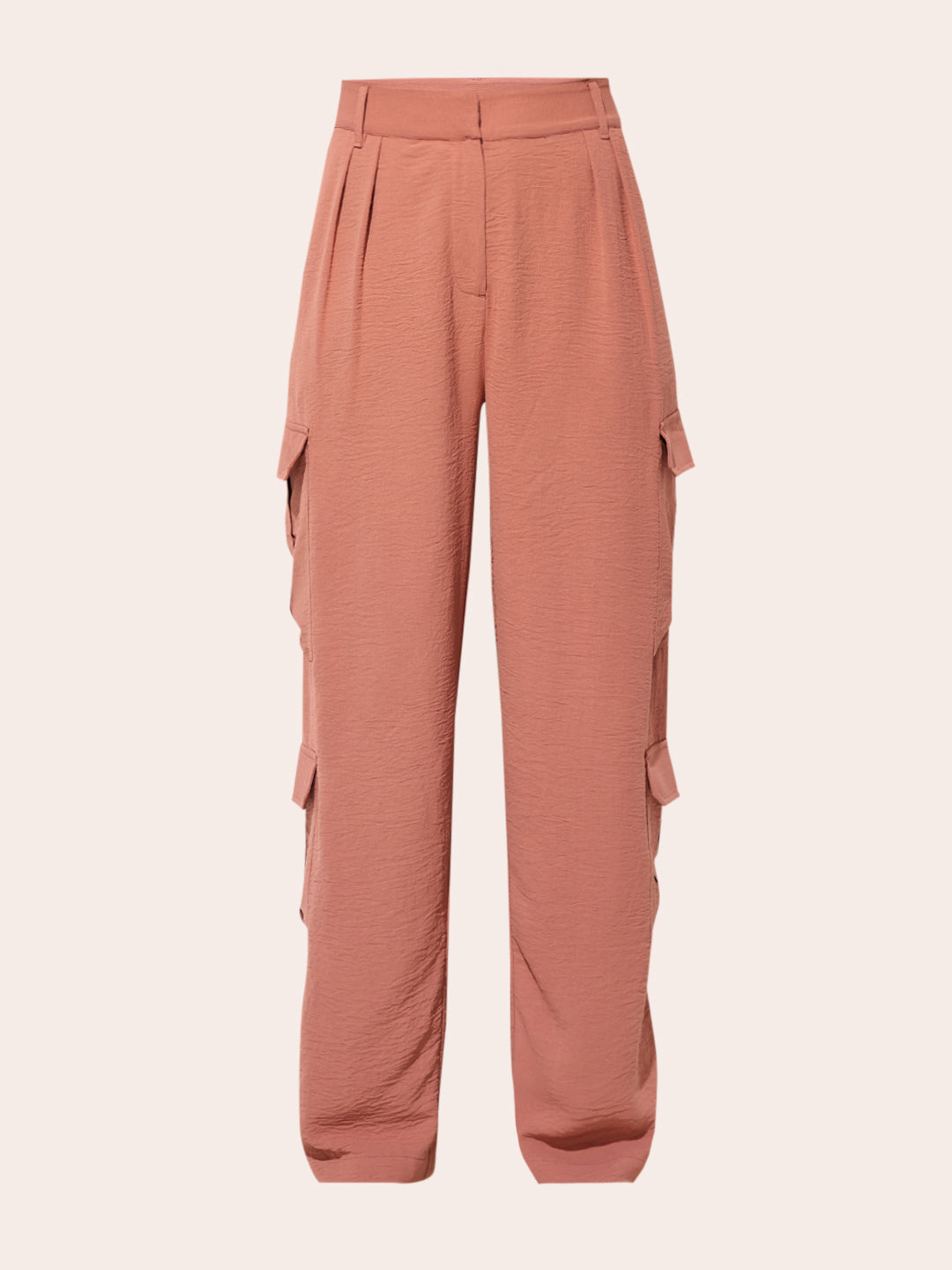 Brown Shirt & Cargo Pant Co-ord Set