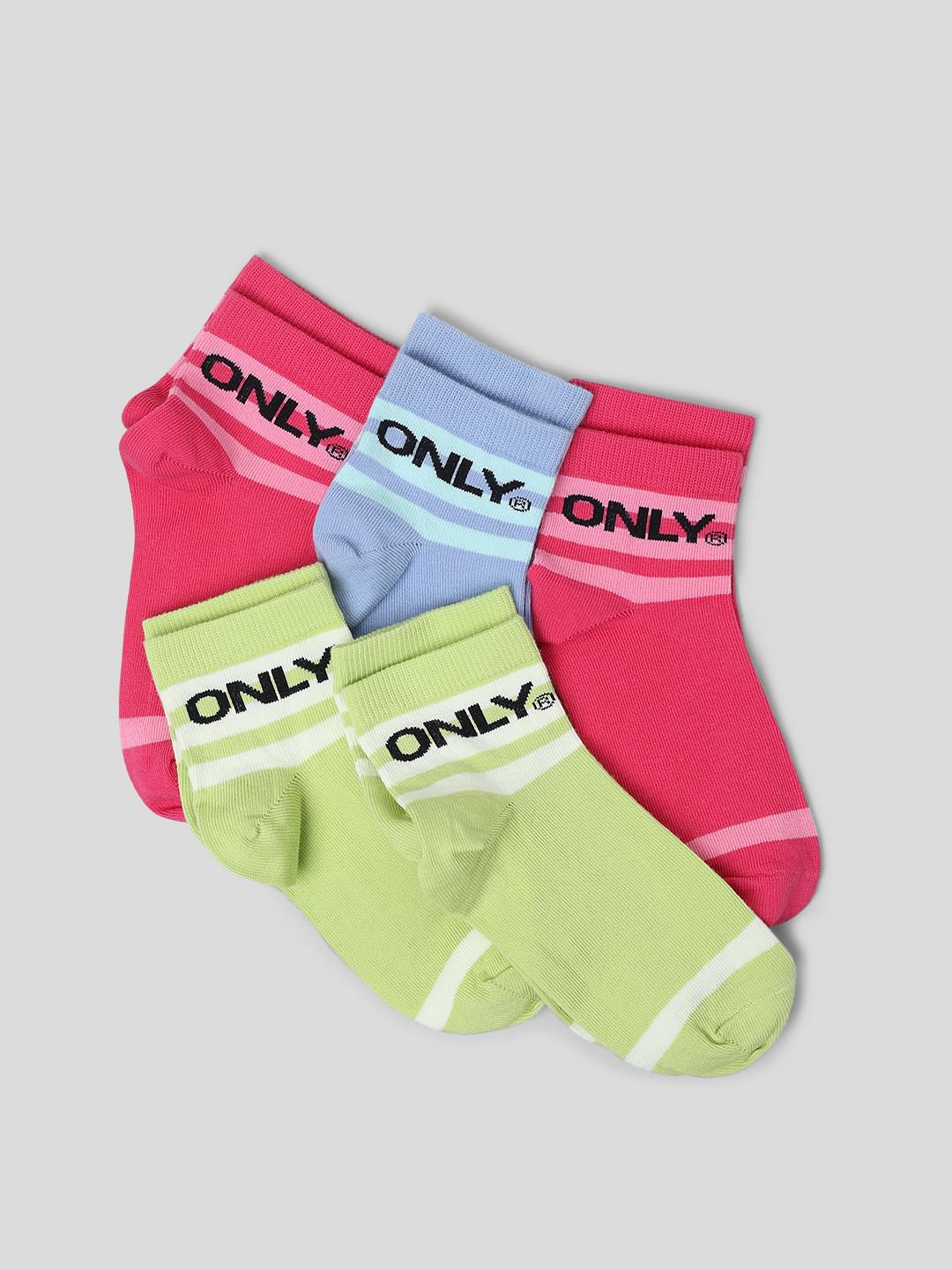 Pack Of 5 Ankle Length Socks