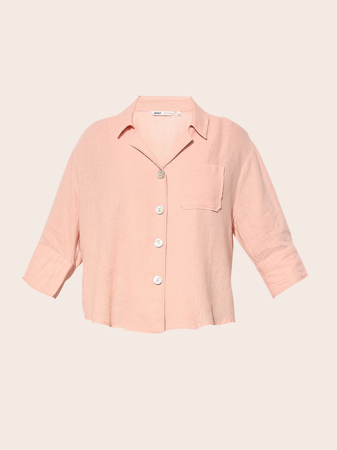 Pink Short Sleeves Shirt