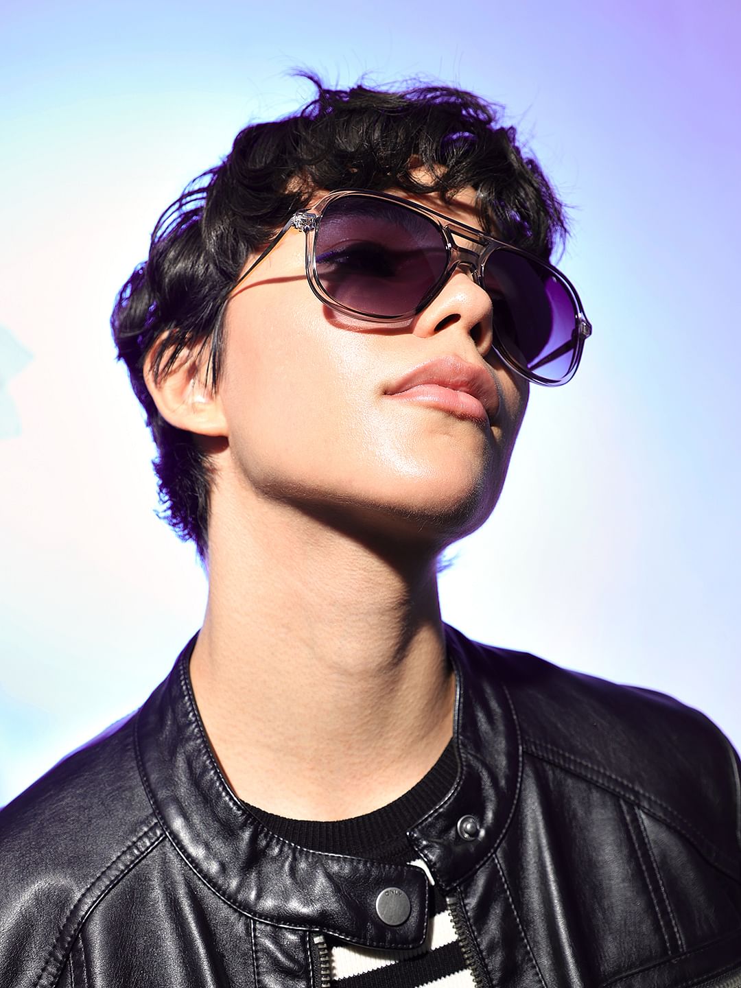 Golden Framed Sunglasses - Free Size