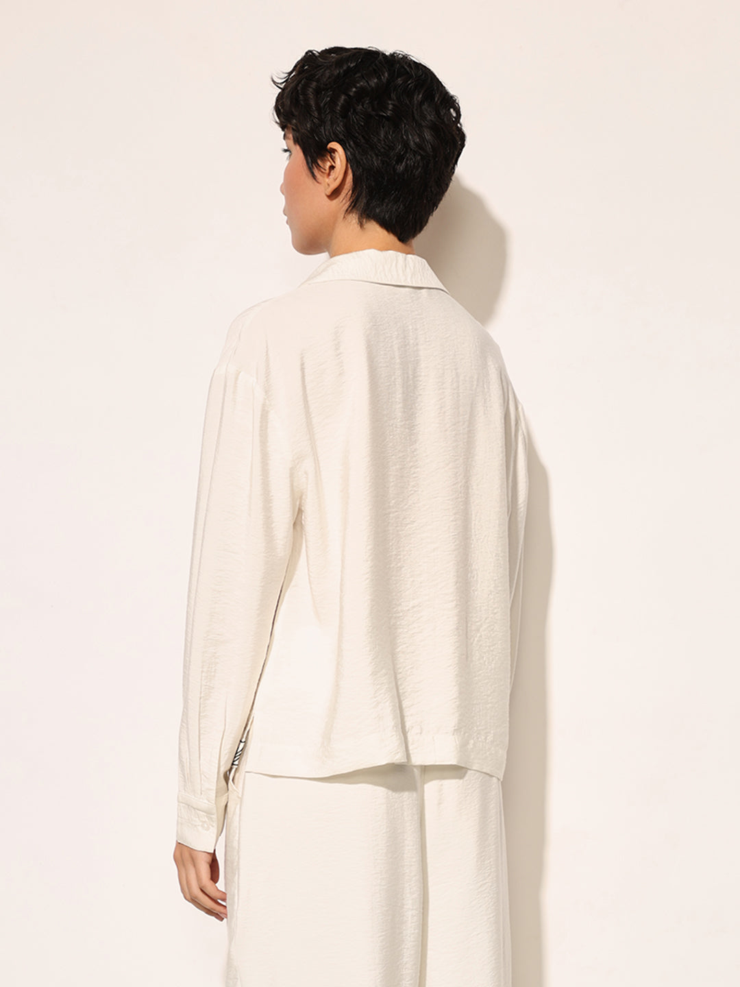 Embroidered Shirt & Pants Co-ord Set