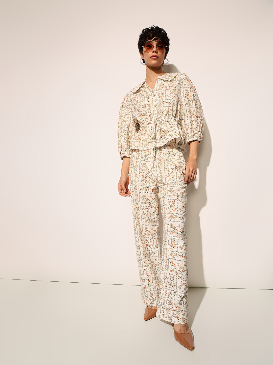 Floral Printed Co-ord Set