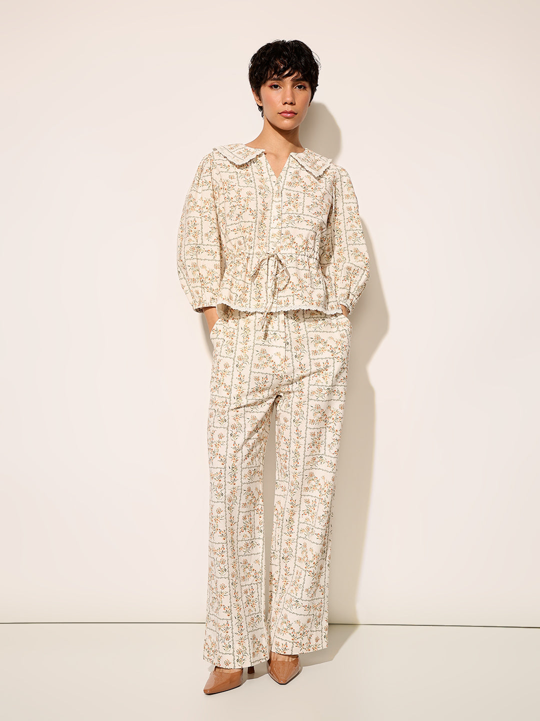 Floral Printed Co-ord Set