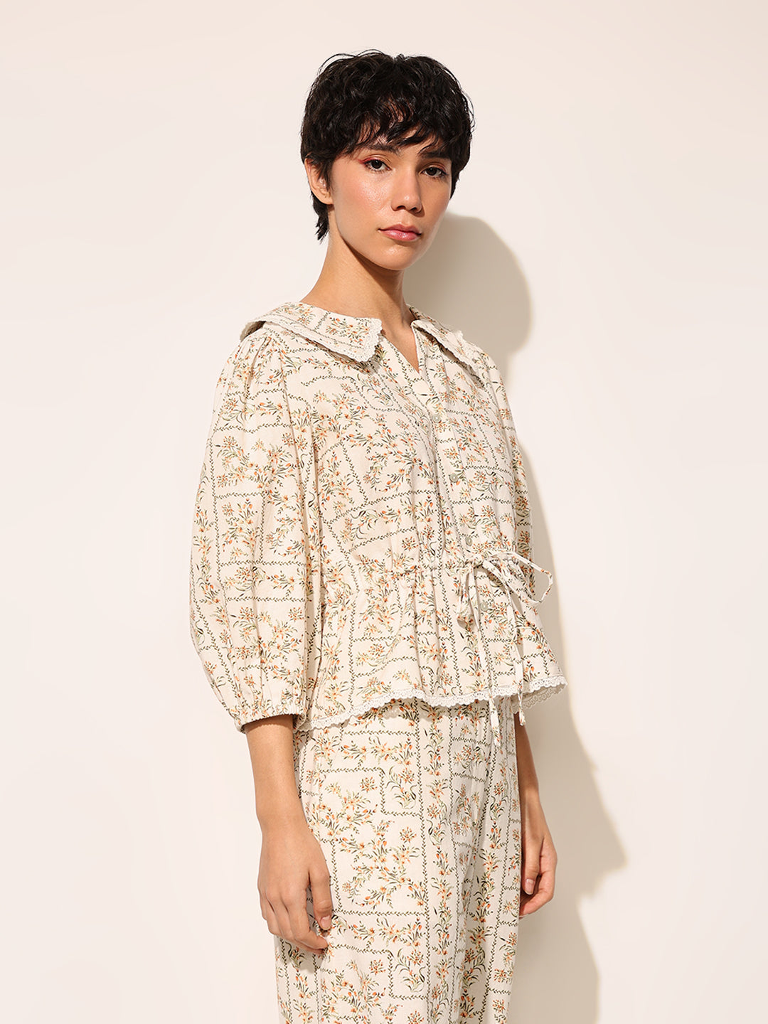 Floral Printed Co-ord Set