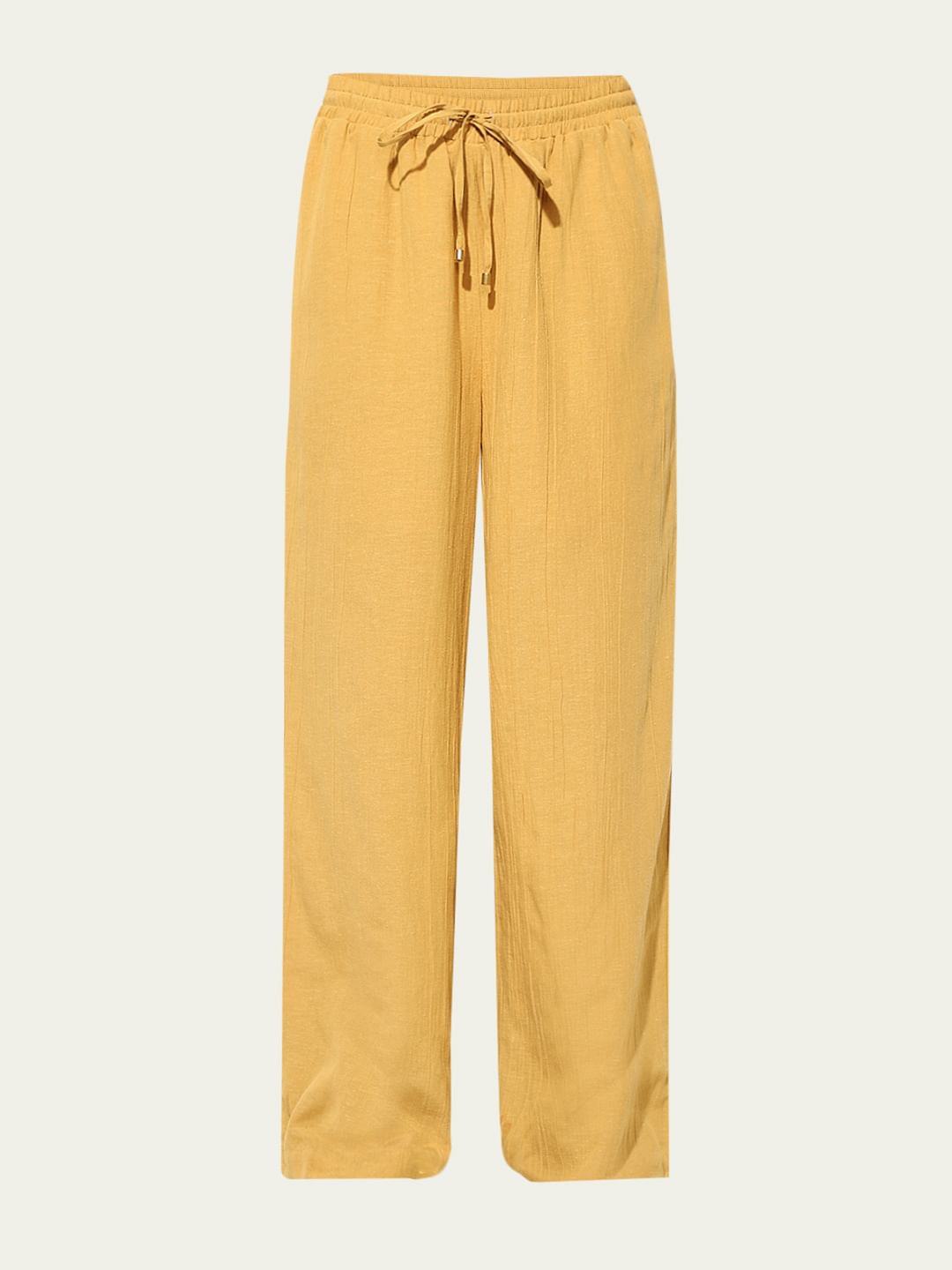 Mustard High Rise Co-Ord Set Pants