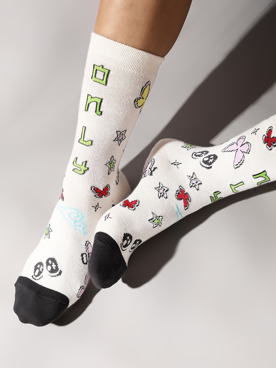 Pack Of 3 Mid Length Socks