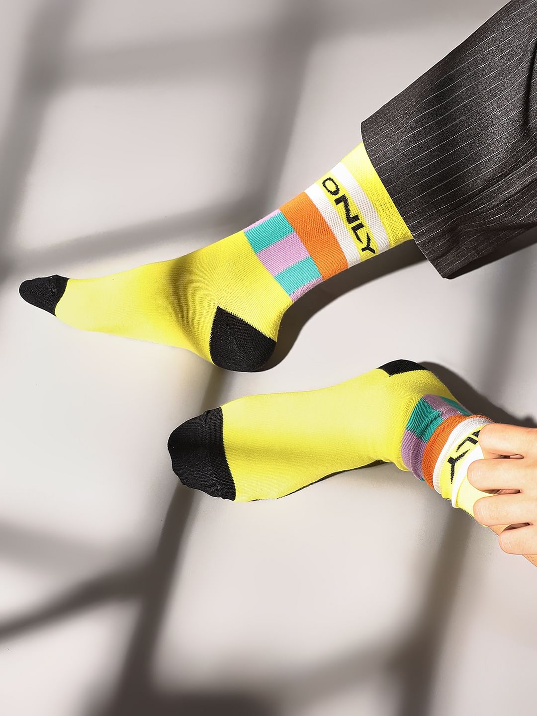 Pack Of 3 Mid Length Socks