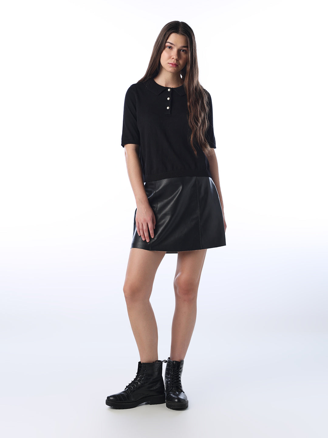 Regular Fit Knitted Polo