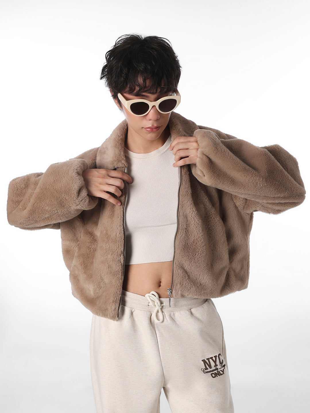 THE NORTH FACE - Giacca in Pile Reversibile Yumiori Beige - TRYME Shop THE NORTH FACE - Giacca in Pile Reversibile Yumiori Beige - TRYME Shop